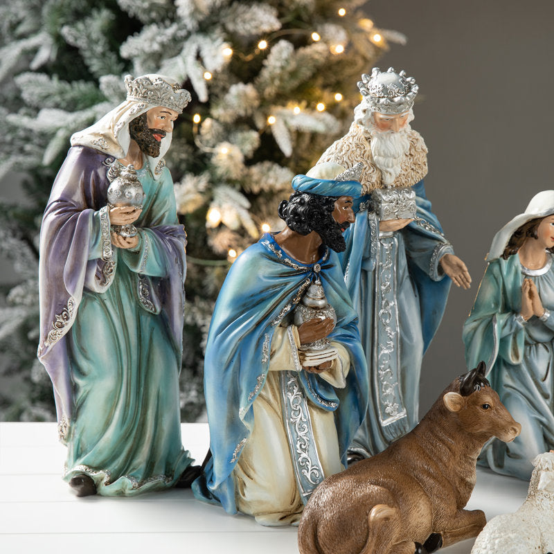 Conjunto de Figuras de Presépio Deluxe com 12 Peças
