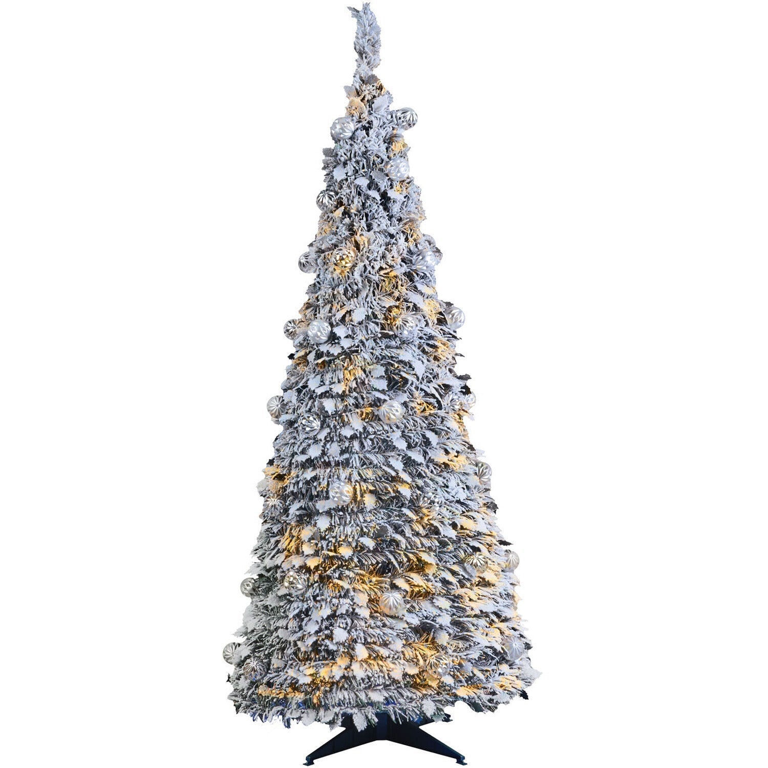 🎄 Árvore de Natal Deluxe 1,80m com Luzes Integradas (Pop-Up)