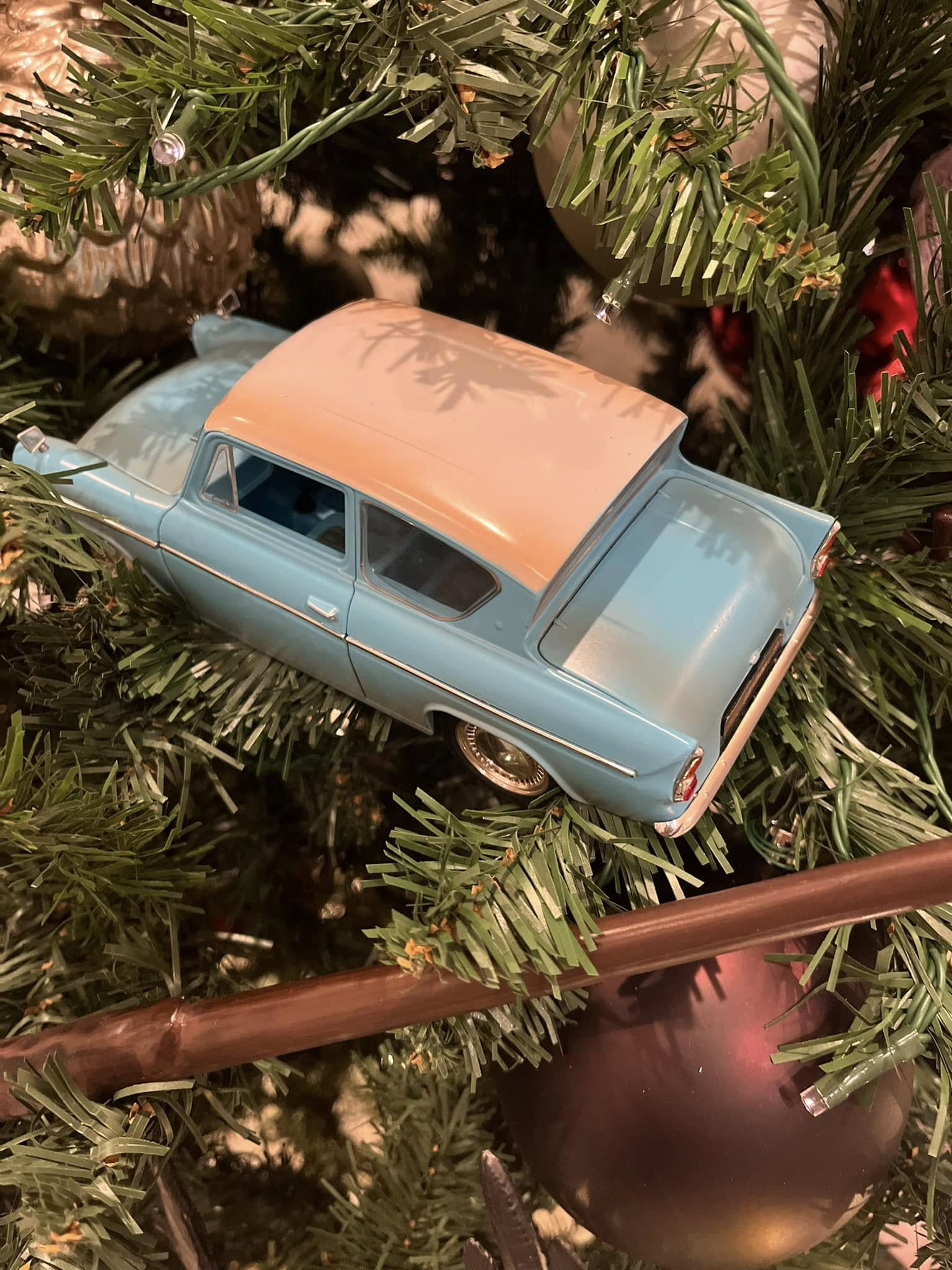 Árvore de Natal Temática HP – Completa com Decorações Mágicas