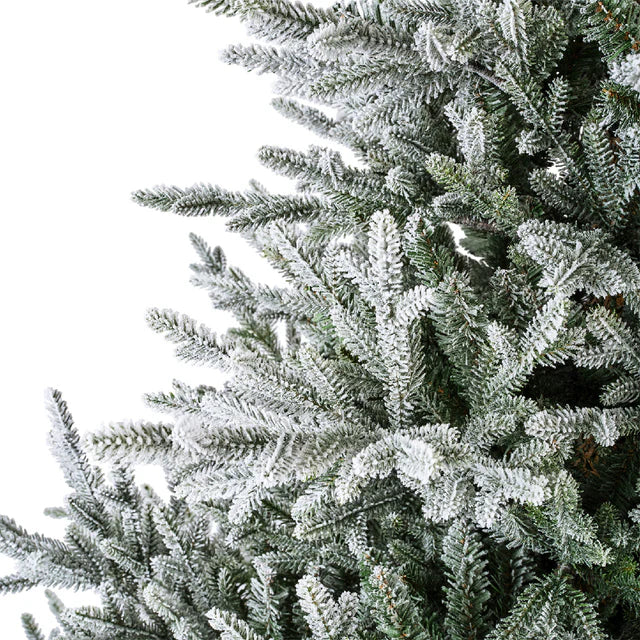 Árvore de Natal Nevada Sem Led