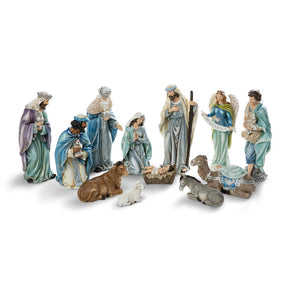 Conjunto de Figuras de Presépio Deluxe com 12 Peças
