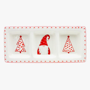 Conjunto de talheres Nordic Santa, pratos cerâmicos ocidentais Prato de lanche Presente de Natal criativo Copo de chaleira de chá em casa Frasco selado