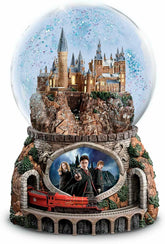 Globo de Neve musical HP com Trem Giratório