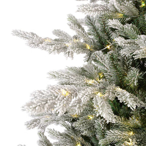 Árvore de Natal Nevada 1,80m de Altura - 1.326 Galhos - Micro LED